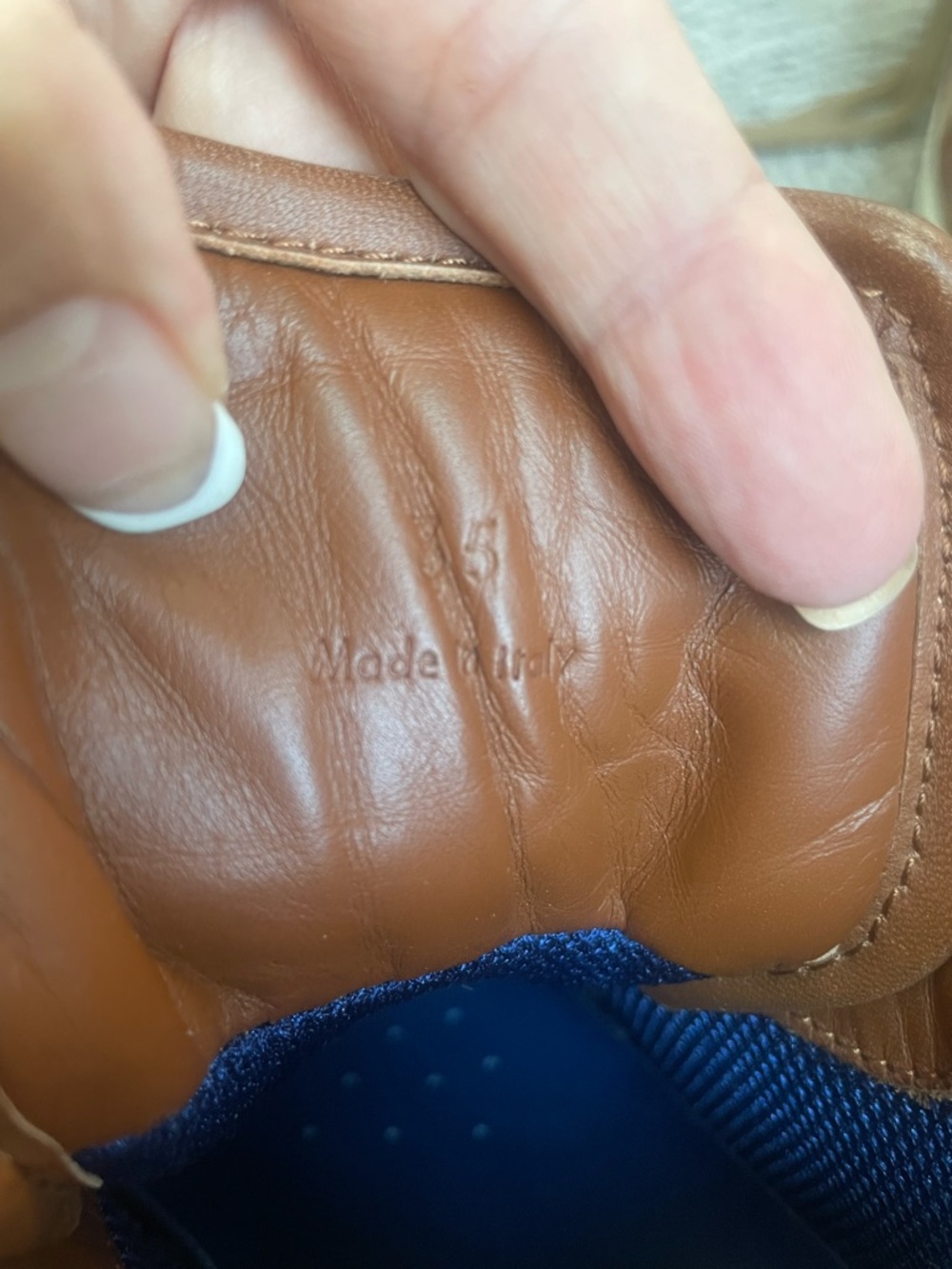 Celine Women’s High-Top Leather Sneakers in Brown - Picture 10 of 13